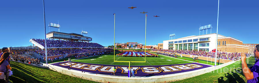 UMHB - Crusader Stadium Opening Day EZ Panoramic Photograph by Randy ...