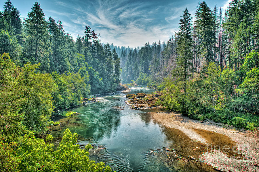 Umpqua Valley Photograph by Charles Dobbs - Pixels