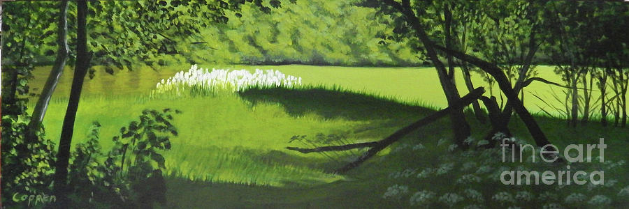 Unadilla River Meadows Painting by Robert Coppen