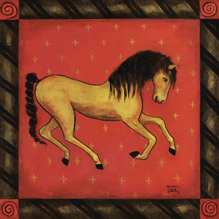 Unbridled ... From the Tapestry Series Painting by Terry Webb Harshman
