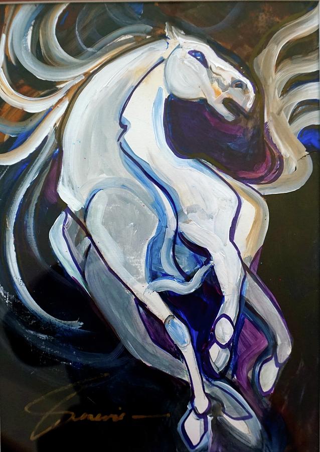 Unbridled 1 Painting by Genevie Henderson - Fine Art America