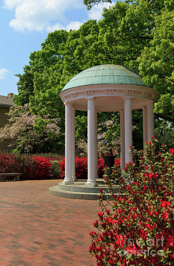 UNC-CH Old Well in the Spring Photograph by Jill Lang