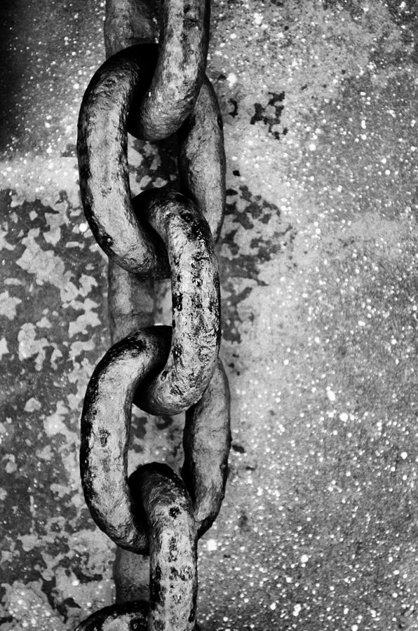 Black And White Photograph - Unchained by Tom Druin