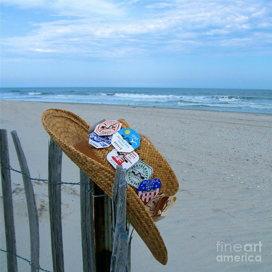 Uncle Carls Beach Hat Photograph by Nancy Patterson