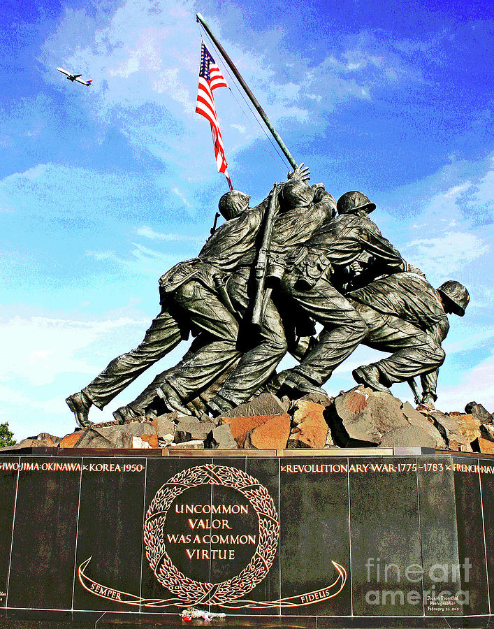 Uncommon Valor Photograph by Larry Oskin