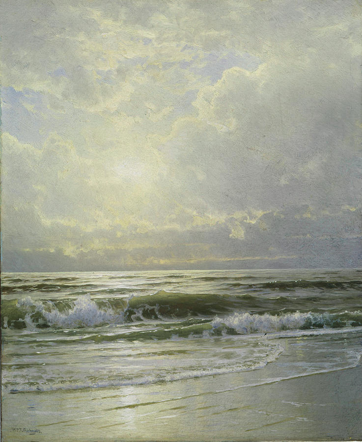 Brunswick Painting - Undated Oil on canvas by William Trost Richards