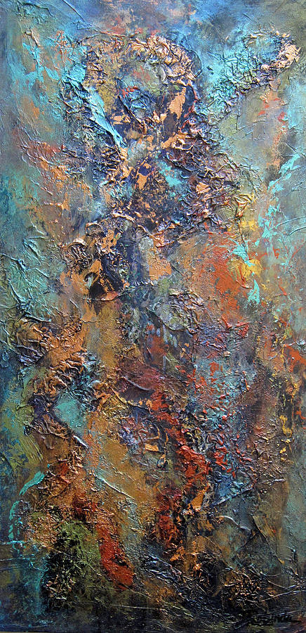 Undefined Conclusion II Painting by Roberta Rotunda