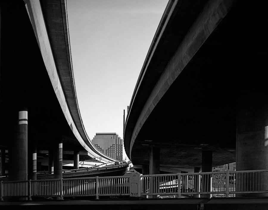 Under Interstate 5 Sacramento Photograph by Lee Santa