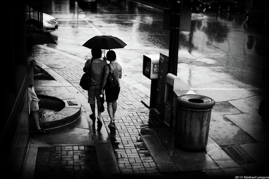 Umbrella Photograph - Under My Umbrella. by Reinhard Lampano