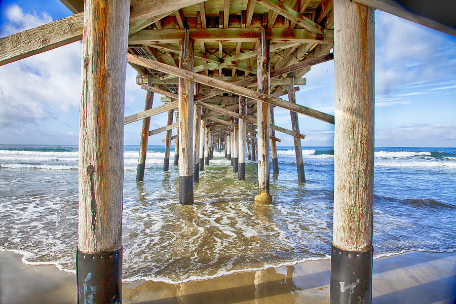 Under Newport Pier Photograph by Rosanne Nitti - Fine Art America