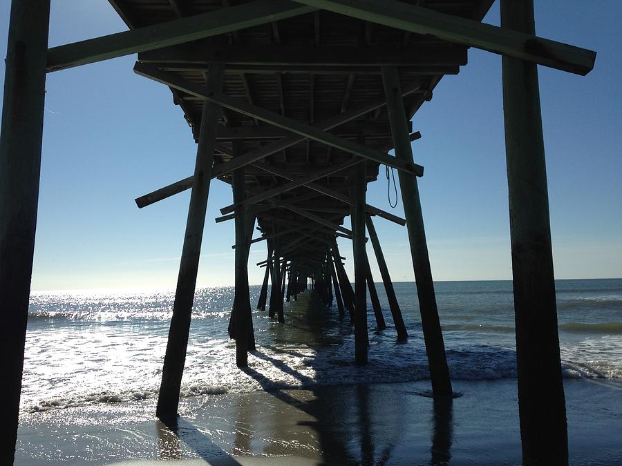 Under Oceanana Pier Photograph by Christopher Servia | Fine Art America