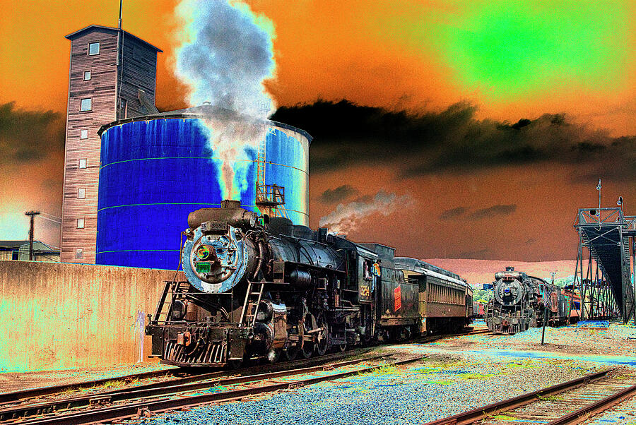 Under Steam - SE Photograph by Paul W Faust -  Impressions of Light