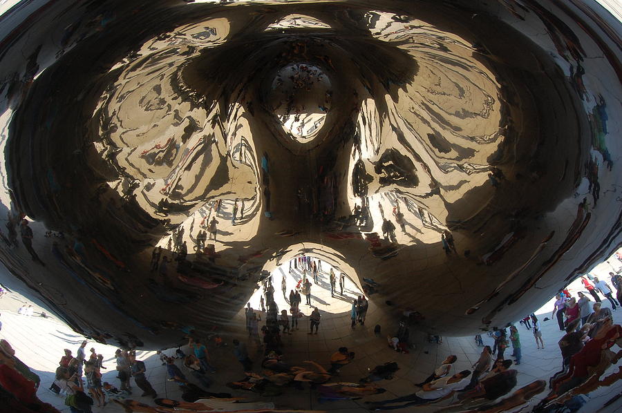 Under the Bean Photograph by Daniel Ness