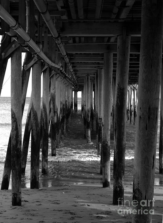 Under the Boardwalk Photograph by Mary Capriole