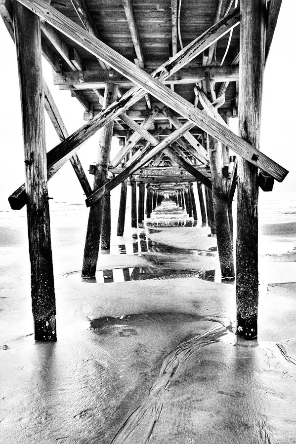 Under the Boardwalk Photograph by Wade Brooks