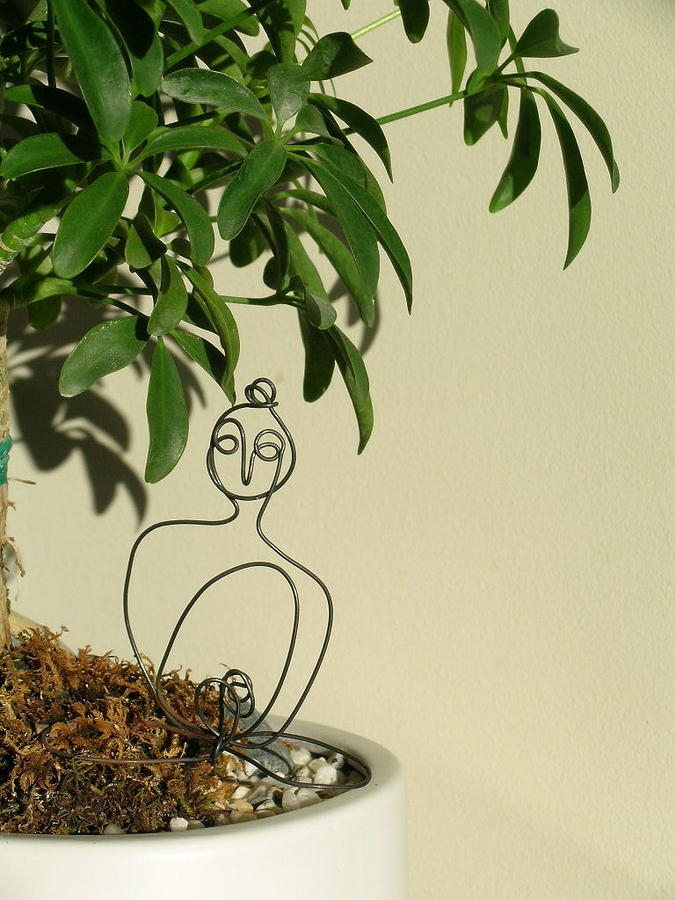 Under the Bodhi Tree Sculpture by Live Wire Spirit