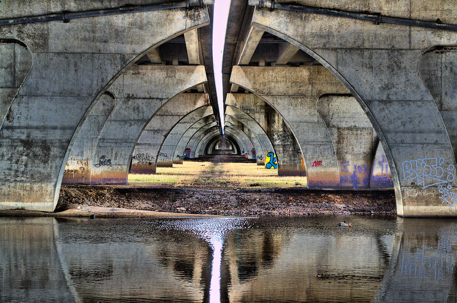 Under the Bridge Photograph by Eric Wait