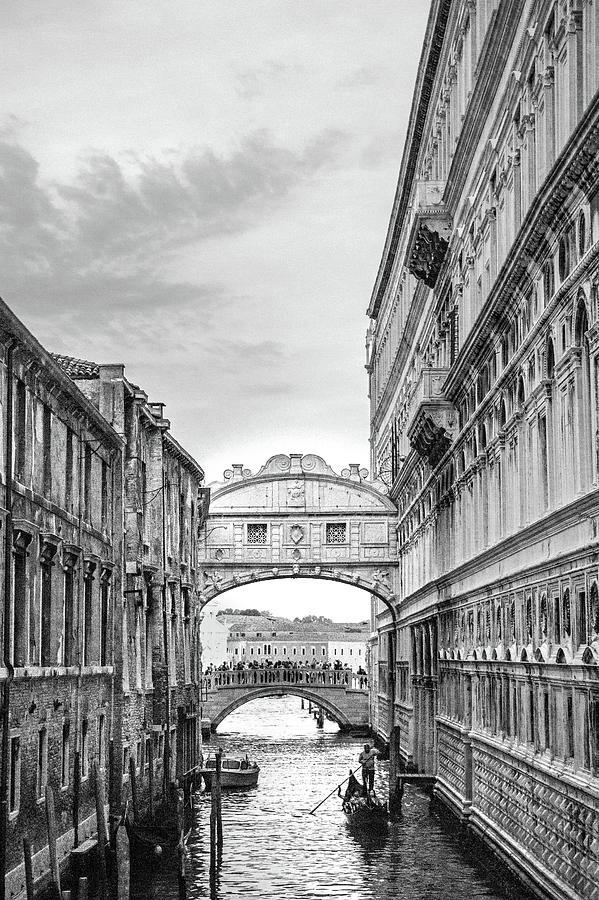 Under the Bridge of Sighs Photograph by Angie Schutt