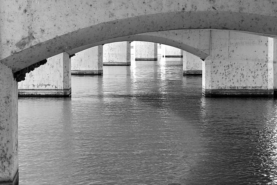 Under The Bridge Photograph by Phyllis Denton