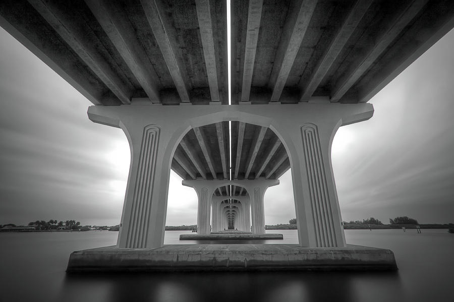 Under the Bridge Photograph by R Scott Duncan