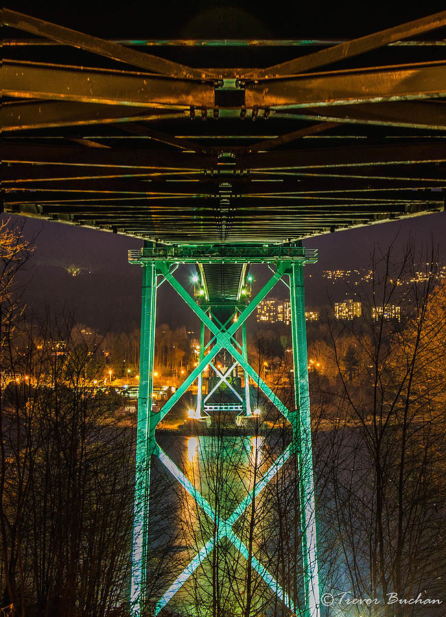 Bridge Photograph - Under the Bridge by Trevor Buchan