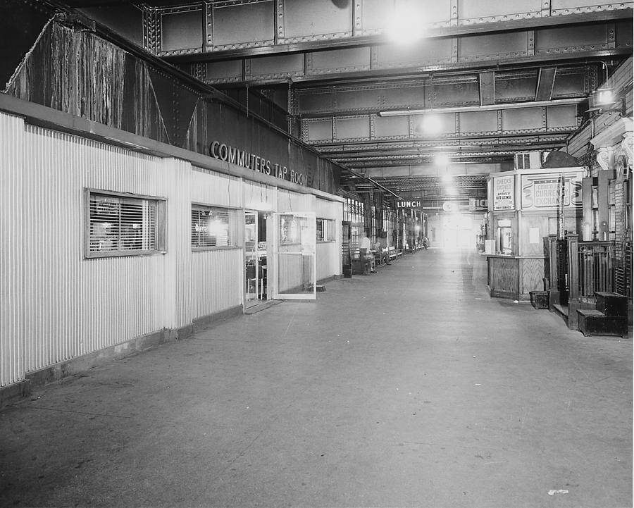 Under the Chicago Passenger Terminal - 1961 Photograph by Chicago and North Western Historical Society