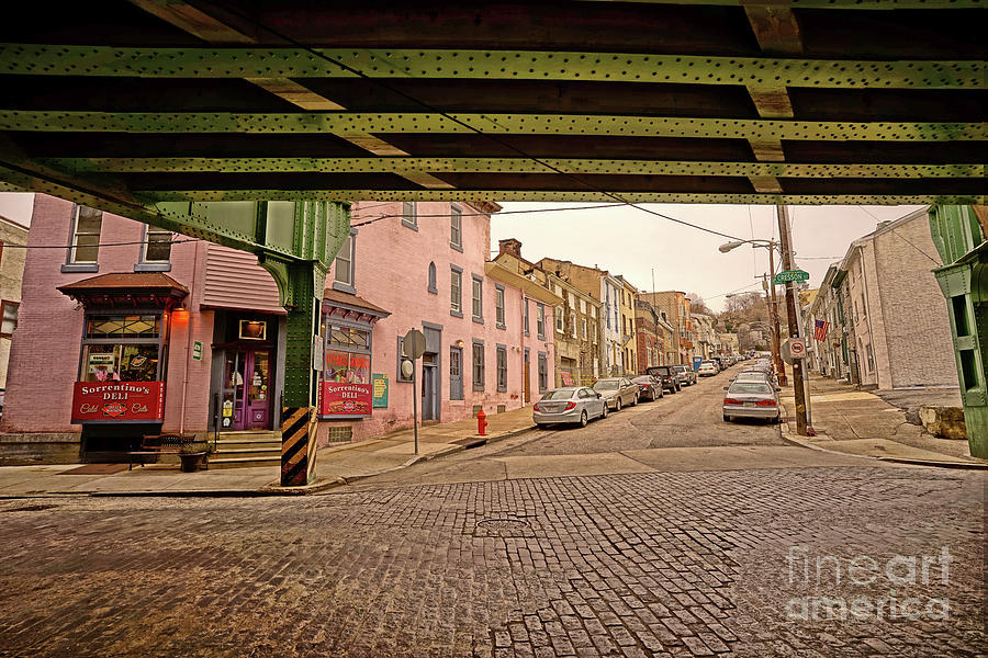 Under the El Manayunk 2 Photograph by Jack Paolini