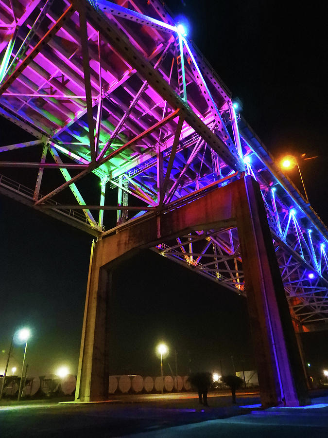 Under the Neon Bridge by Krin Van Tatenhove Under the Neon Bridge by Krin Van Tatenhove
