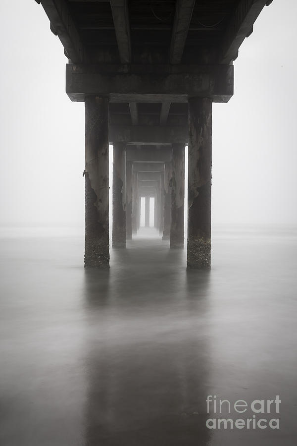 Under the Pier 2 Photograph by Dennis Hedberg