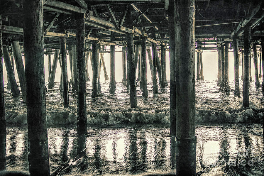 Under the Pier 5 Photograph by Joe Lach