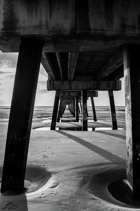 Under the Pier Photograph by Bradley Dever