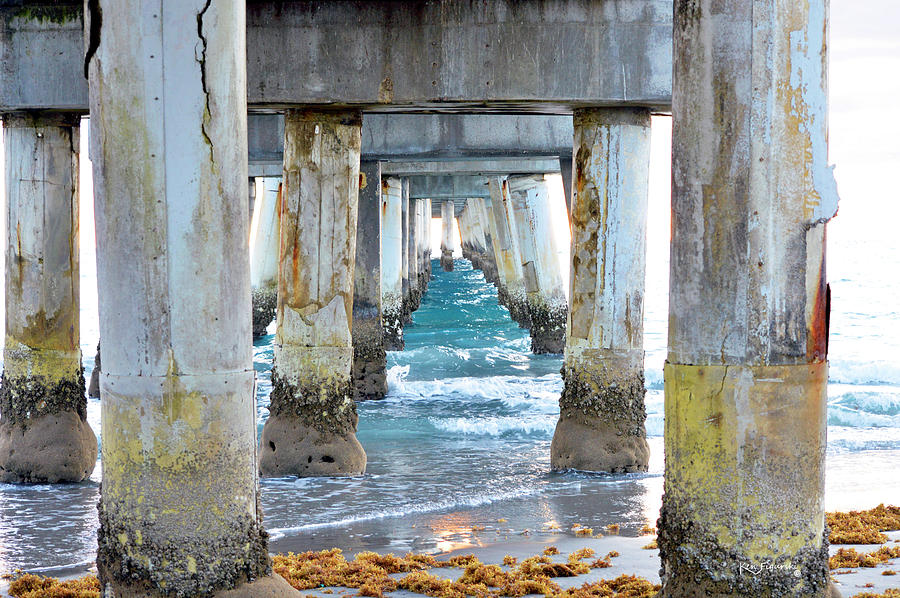 Under The Pier Photograph by Ken Figurski