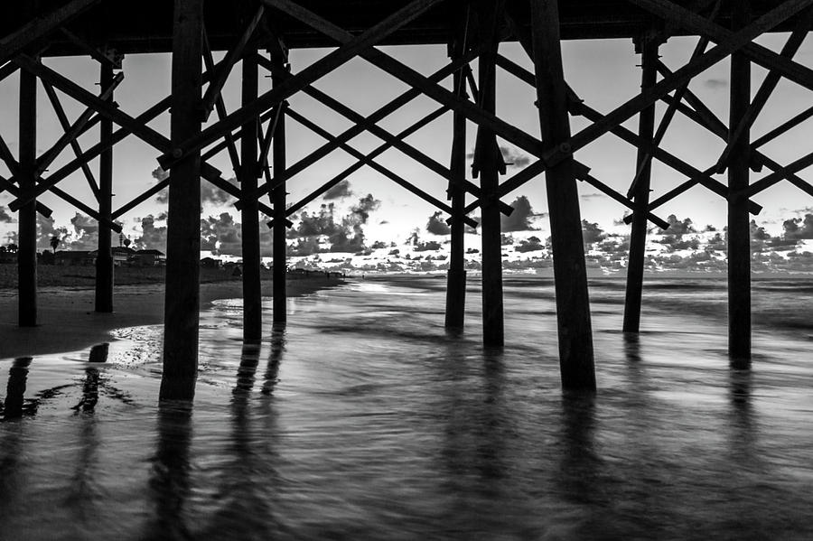 Under the Pier Photograph by Ray Silva