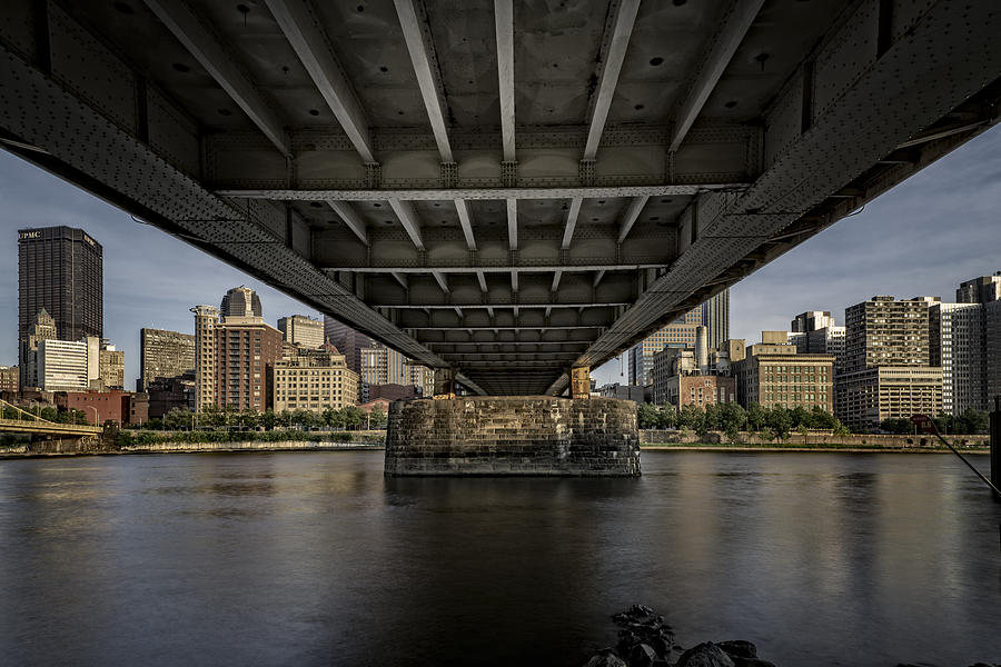 Roberto Clemente Photograph - Under The Roberto Clemente Bridge by Rick Berk