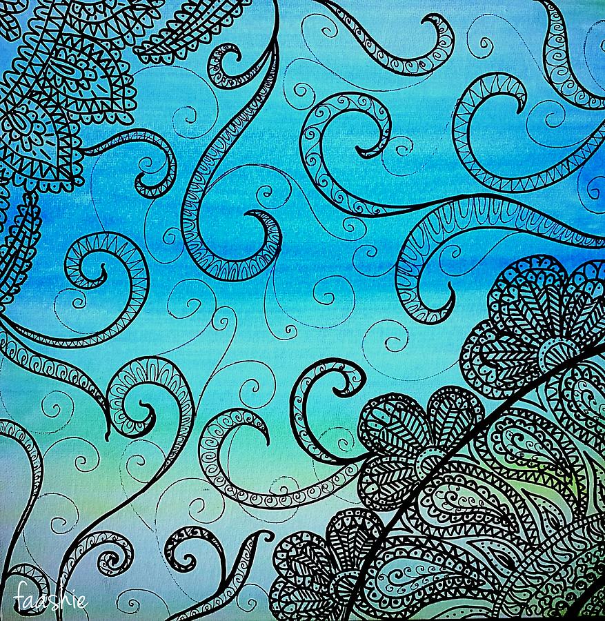 Under the sea  Painting by Faashie Sha
