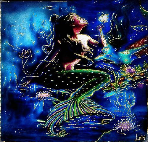 Under The Sea Gif Digital Art By Loki Gwyn 