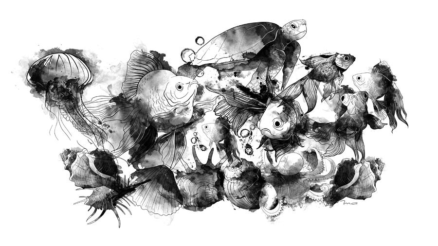 Under The Sea Digital Art by Mark Taylor