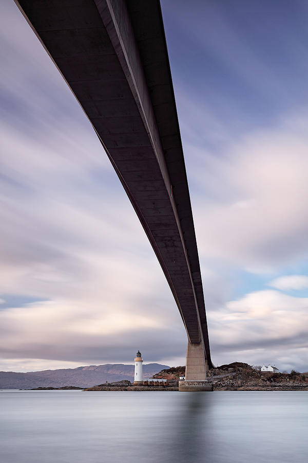 Under the Skye bridge Photograph by Grant Glendinning