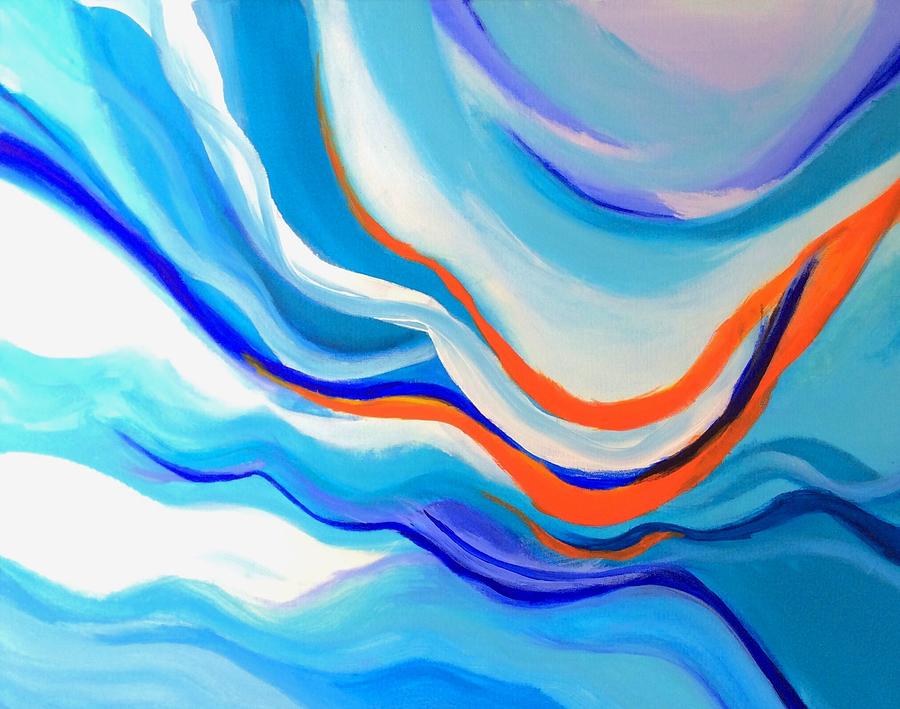 Under the Surface Painting by Susan Kayler