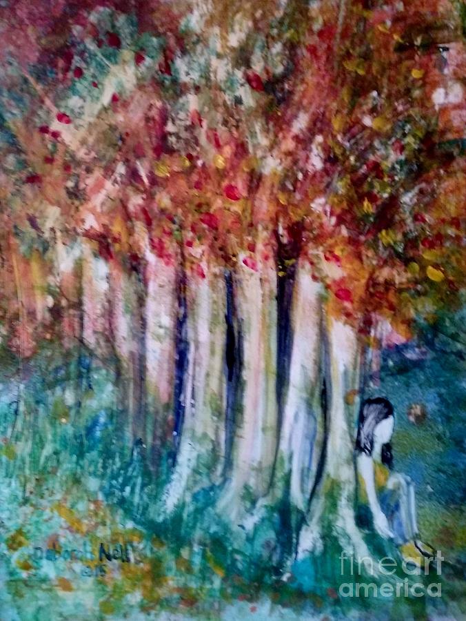 Under The Trees Painting by Deborah Nell
