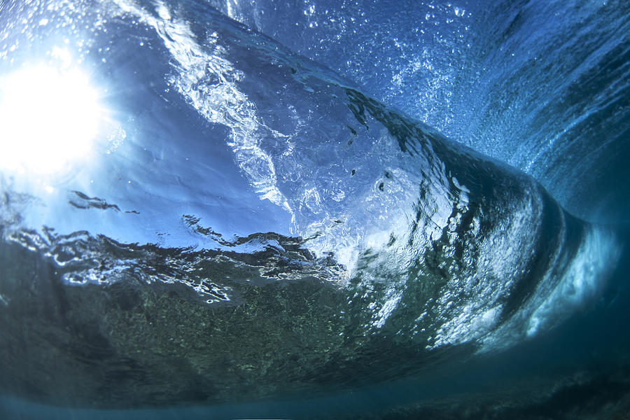 Nature Photograph - Under water tube  -  part 2 of 3 by Sean Davey