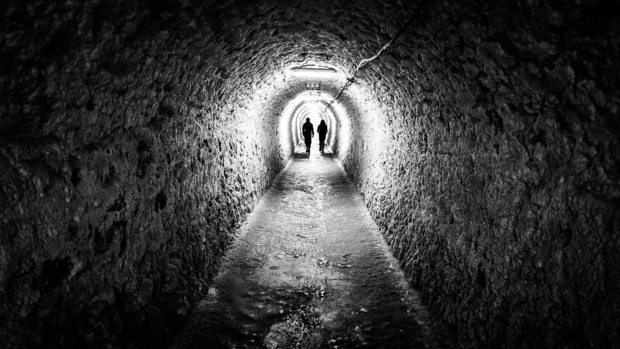 Underground - Romania - Black and white street photography Photograph by Giuseppe Milo