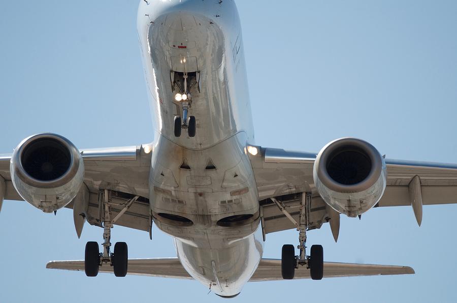 Underside Detail of Landing Plane Photograph by Greg Hayhoe - Fine Art ...