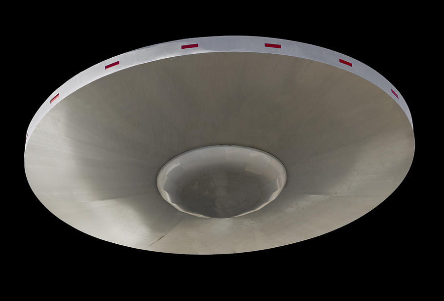 underside of a UFO Photograph by Gary Warnimont