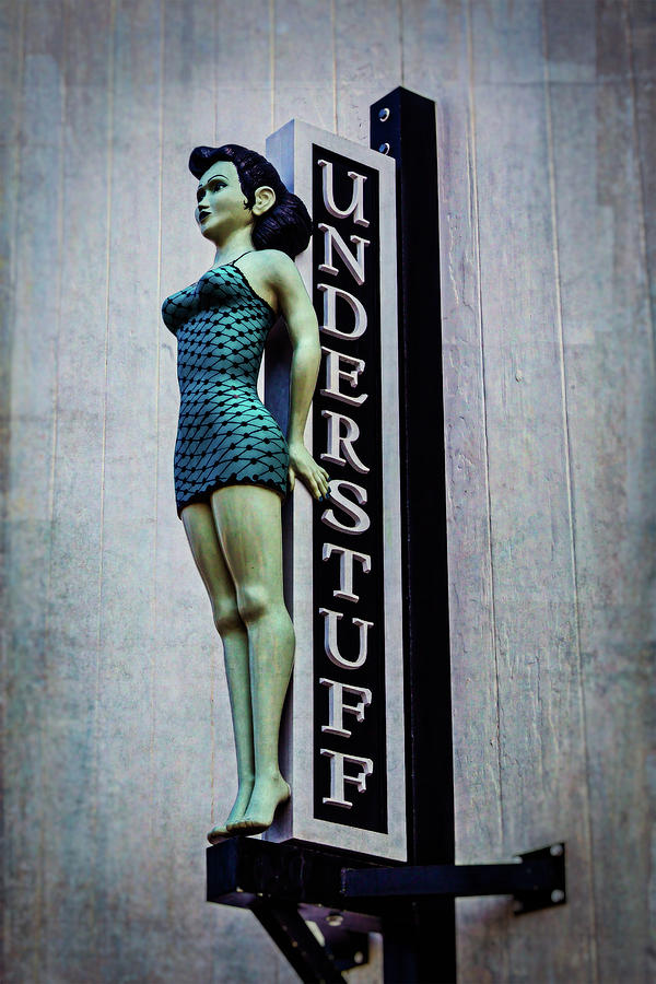 Understuff Sign Photograph by Garry Gay