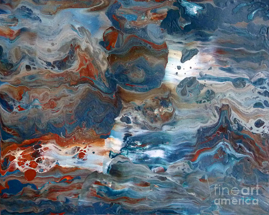 Underwater cave Digital Art by Giada Rossi