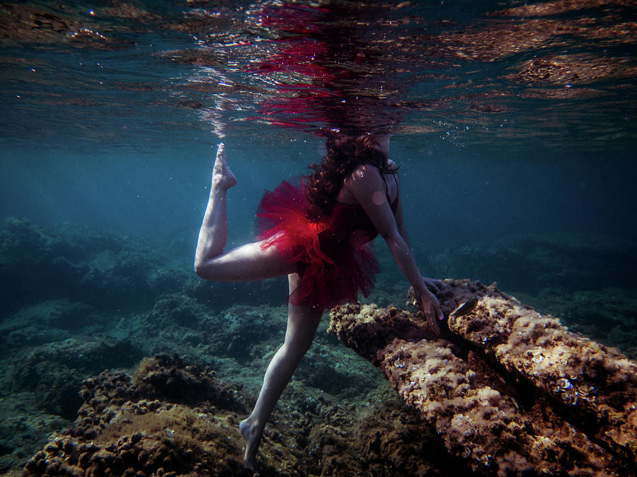 Underwater Dance Photograph by Gemma Silvestre