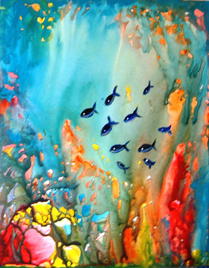 Underwater Magic Painting by Manjiri Kanvinde