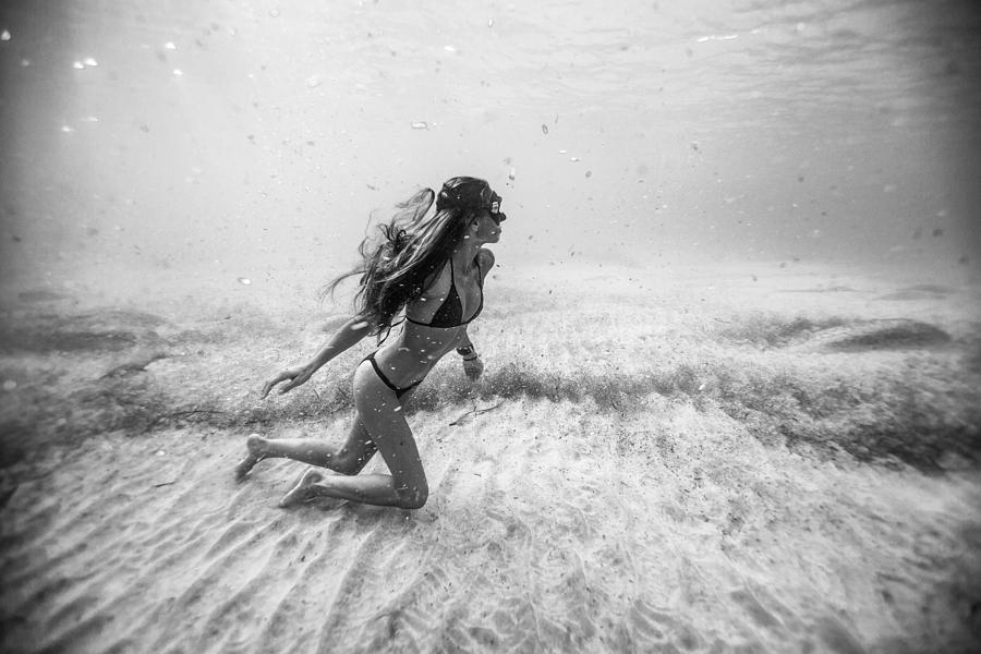 Fish Photograph - Underwater Sandstorm by One ocean One breath