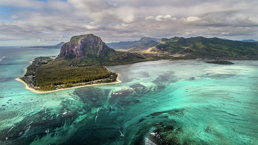 Underwater waterfall in Southern African Photograph by Umair ...
